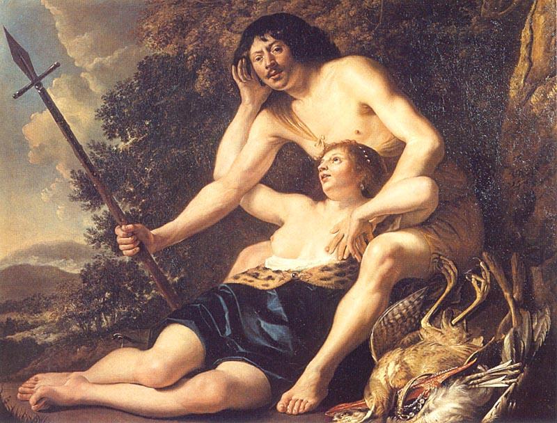 Venus and Adonis sdf, COUWENBERGH, Christiaen van